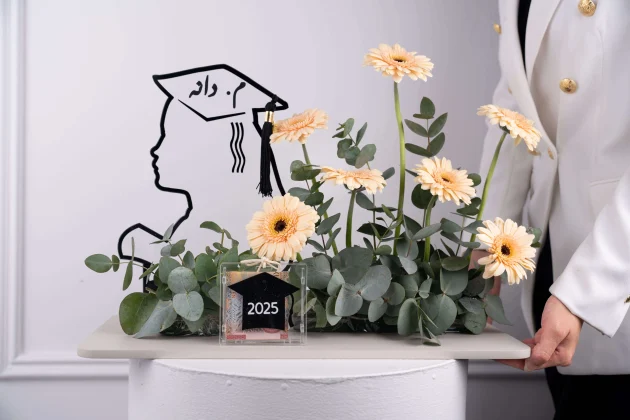 Floral money graduation