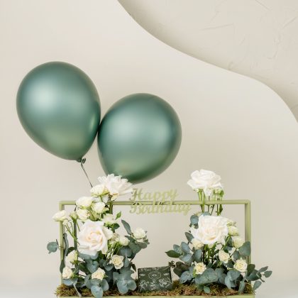 Green HBD chocolate box