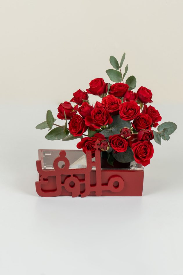 Red money box