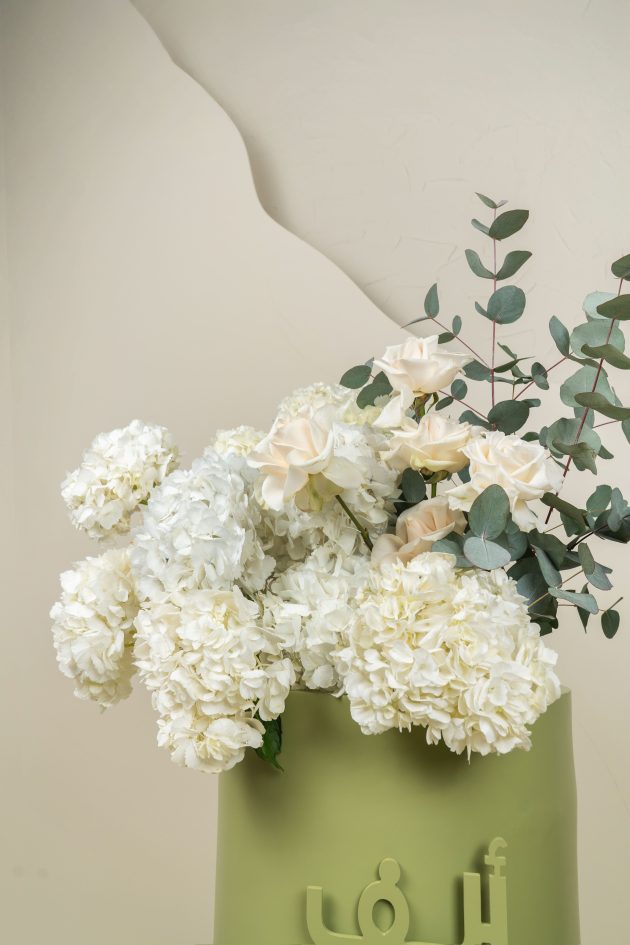 Green 1m alf mabrook hydranga bloom