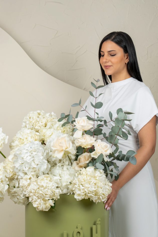 Green 1m alf mabrook hydranga bloom