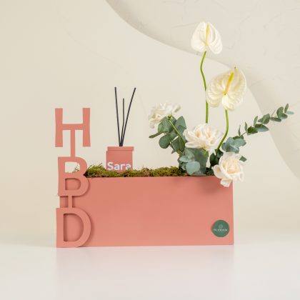 HBD peach diffuser box