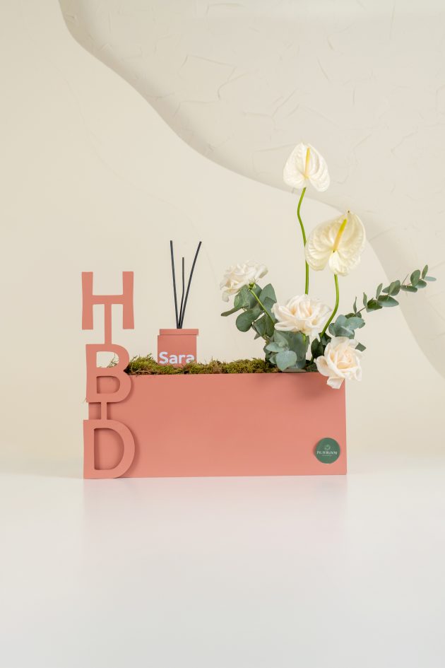 HBD peach diffuser box