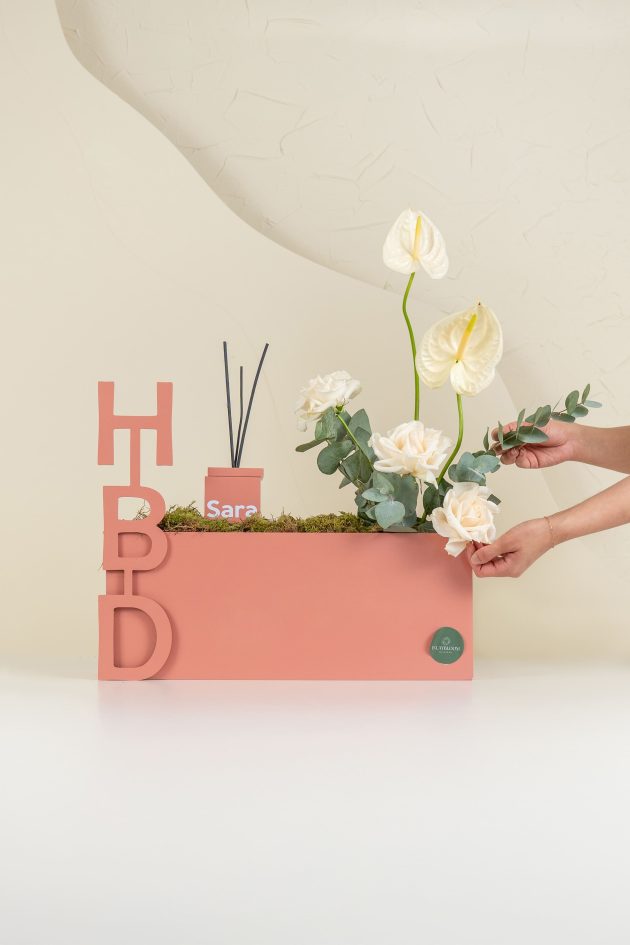 ⁦HBD peach diffuser box⁩ - الصورة ⁦2⁩