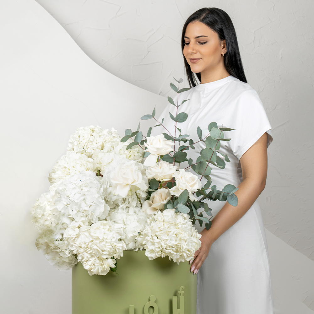 1m Green congrats hydranges