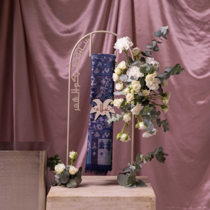 Shawl with customized name 1