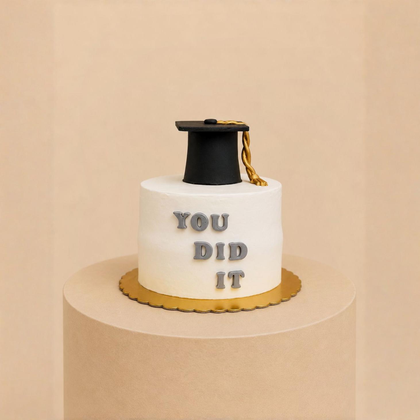 You did it cake