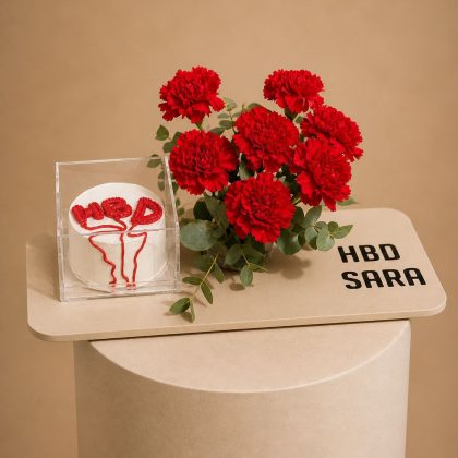 HBD flower bloom
