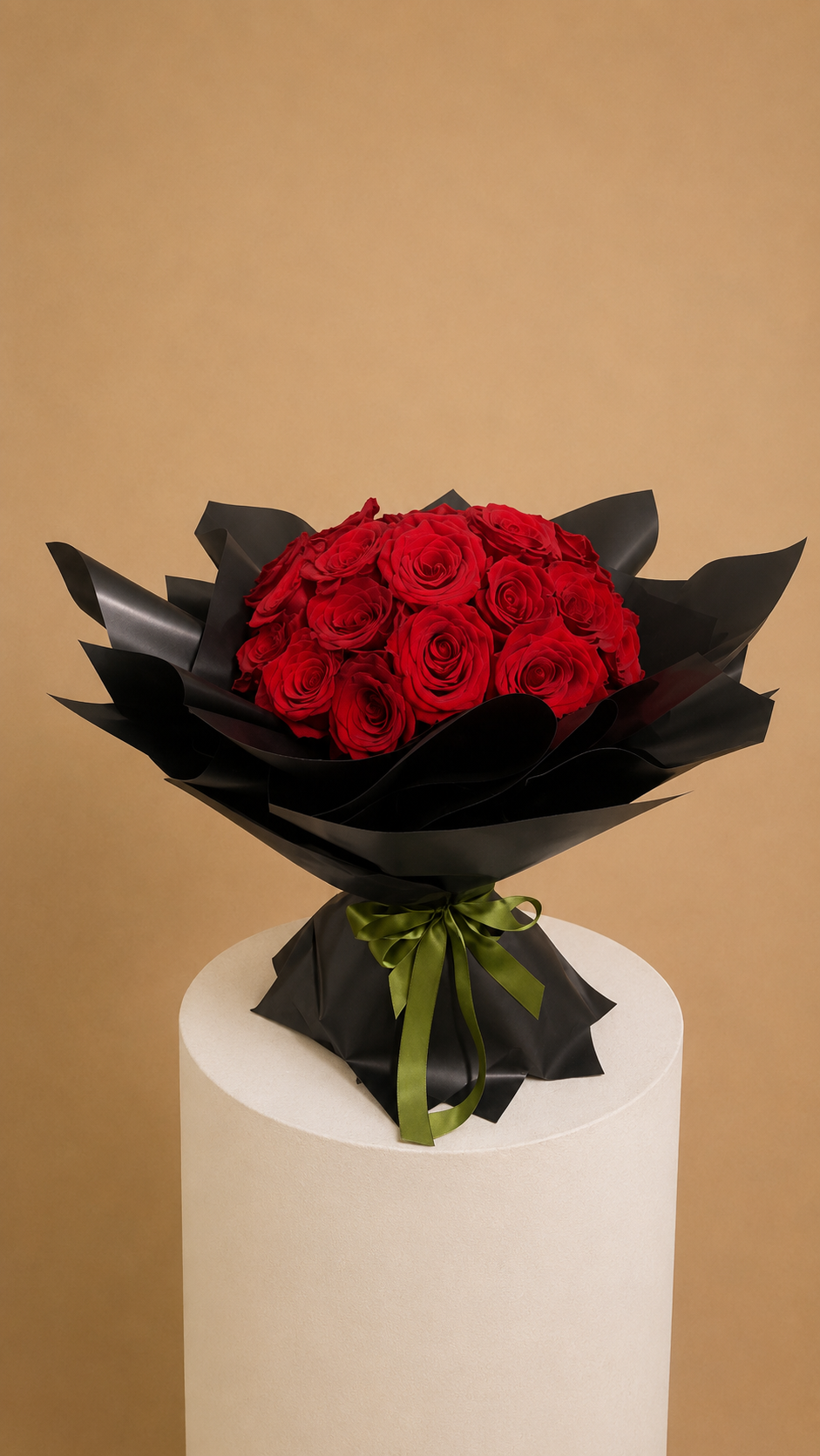 Red & Black hand bouquet