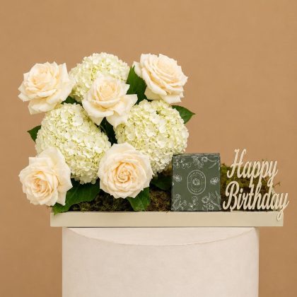 HBD chocolate tray