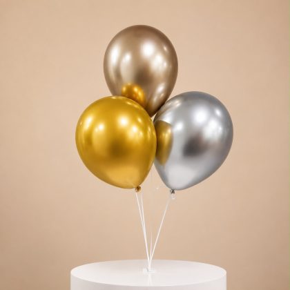 Triple Shine Birthday - Helium Balloons