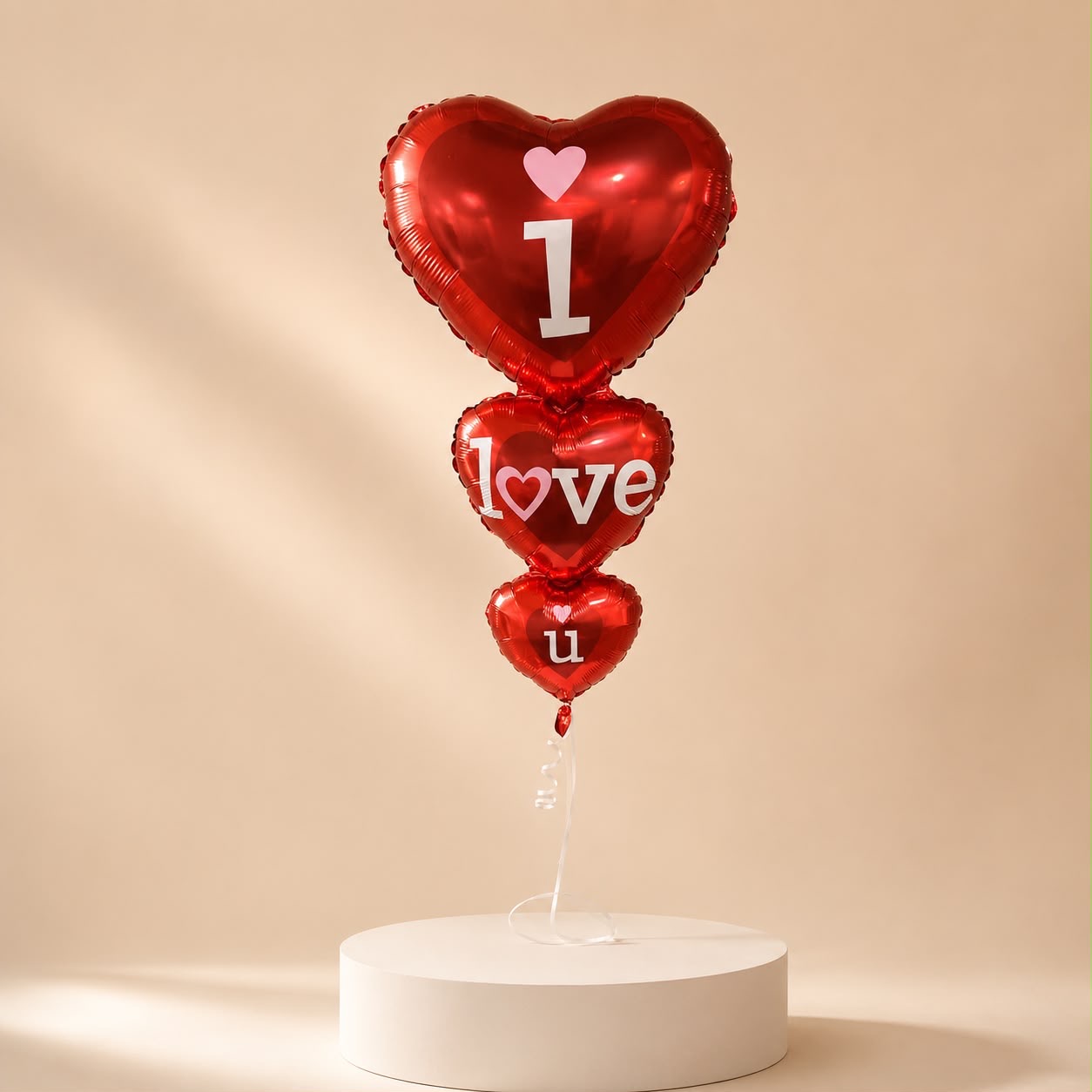 I Love U - Helium Balloons
