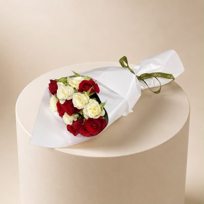 Red & White Blossoms