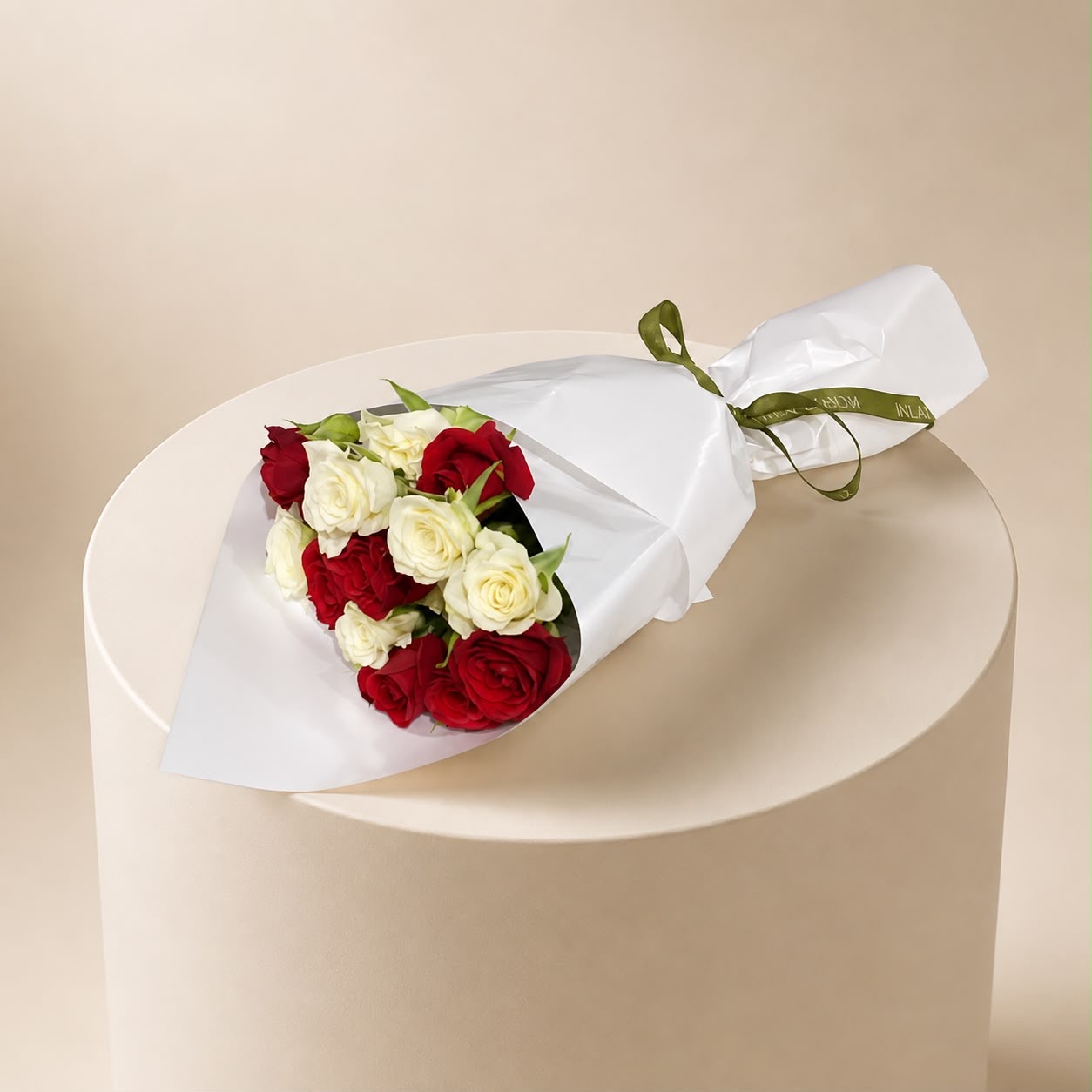 Red & White Blossoms