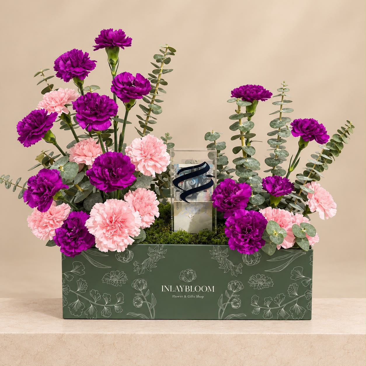 Carnation money box
